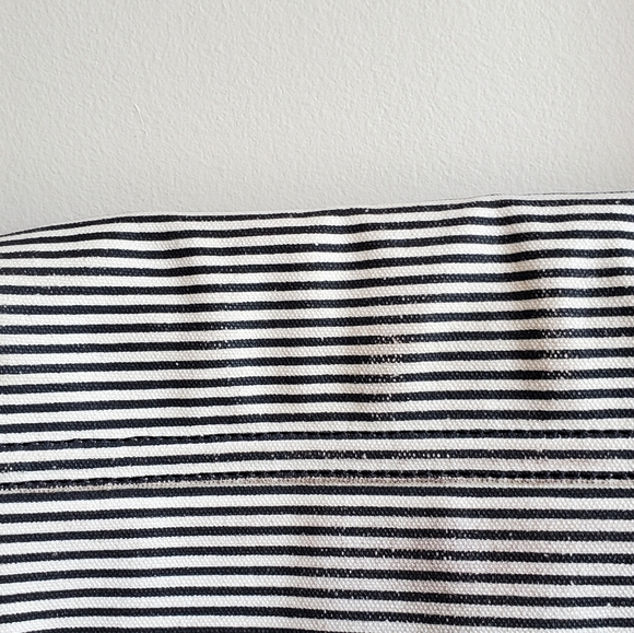 Vintage Kate Spade Striped black and white Canvas Crossbody Bag RARE - Picture 16 of 16